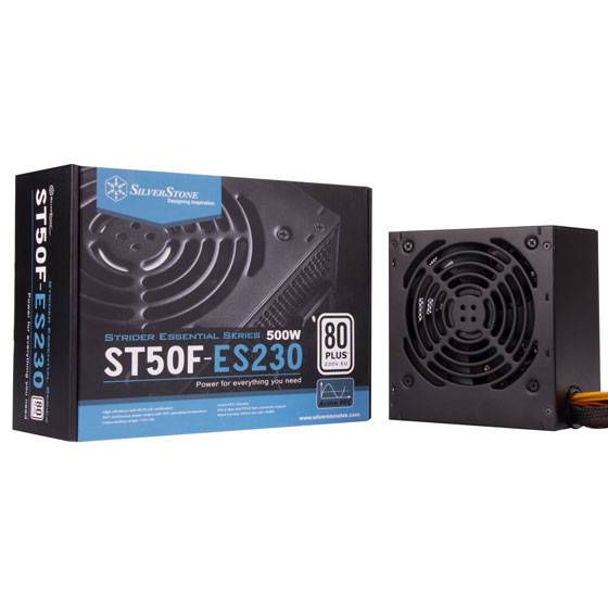 SilverStone Power Supply 500 Watt ST50F-ES230 V2.1 SilverStone Power Supply 500 Watt ST50F-ES230 V2.1